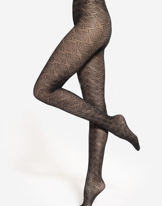 Чорапогащник Rajstopy-Arabesca-05-40-Den-Nero