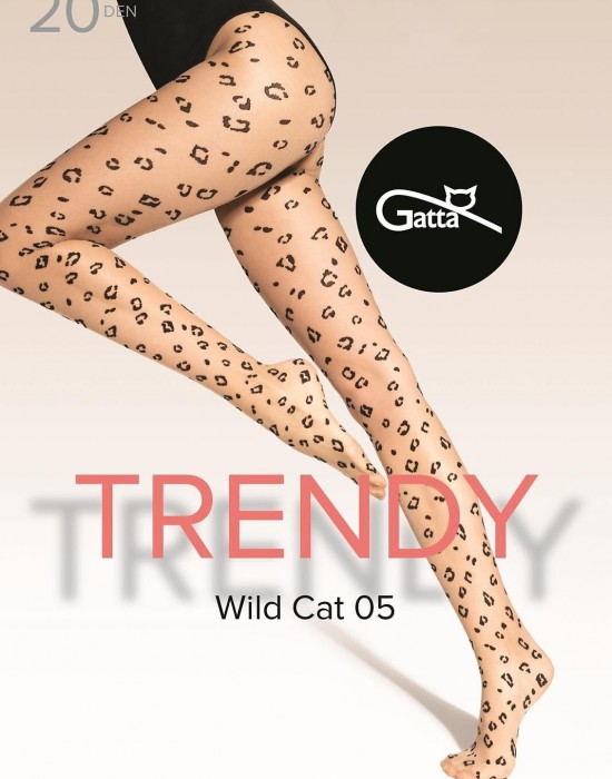 Чорапогащник Rajstopy-Wild-Cat-05-20-Den-Daino-Nero-Daino-Nero-beowo-Czarny