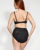 Моделиращи бикини с висока талия в черно Iga