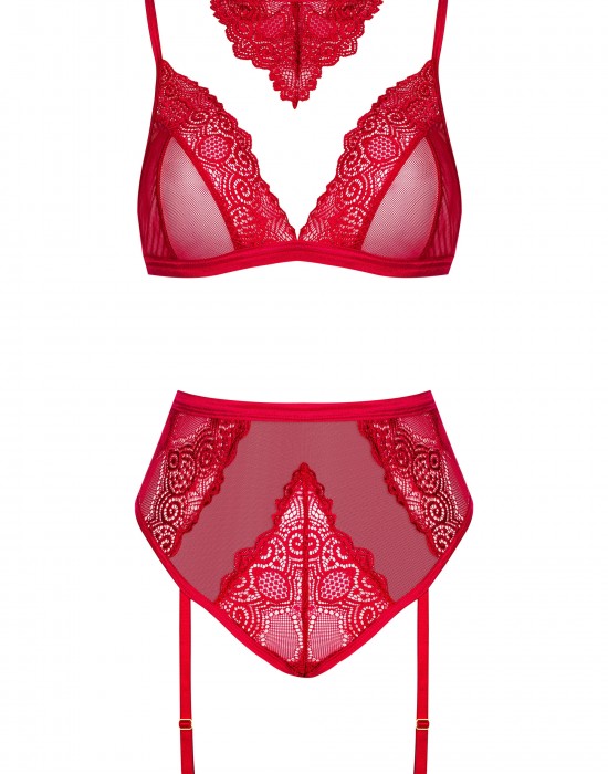 Луксозно секси бельо от три части Cristalyn