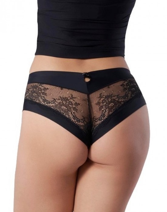 Дамски бикини в черен цвят Kiss