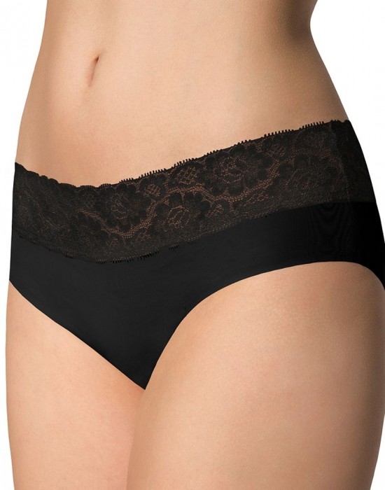 Дамски бикини в черен цвят Hipster