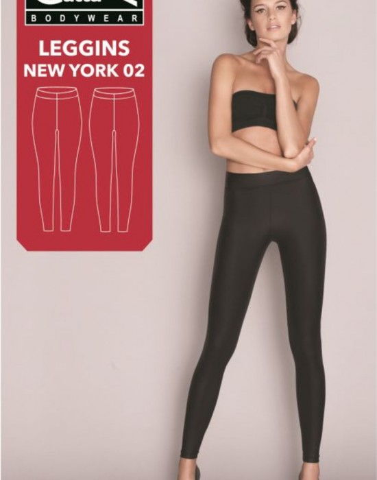 Дамски безшевен клин Leggings New York 02 CZARNY