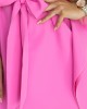 Широка рокля в розов цвят, модел 287-42