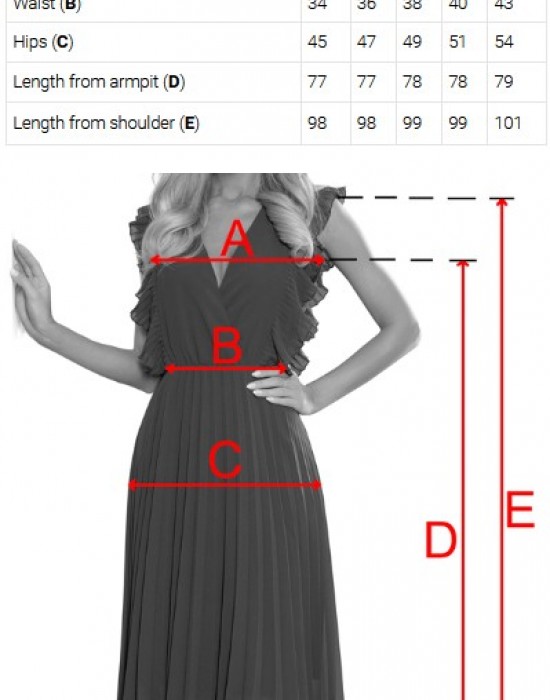 479-12 Елегантна рокля в син цвят