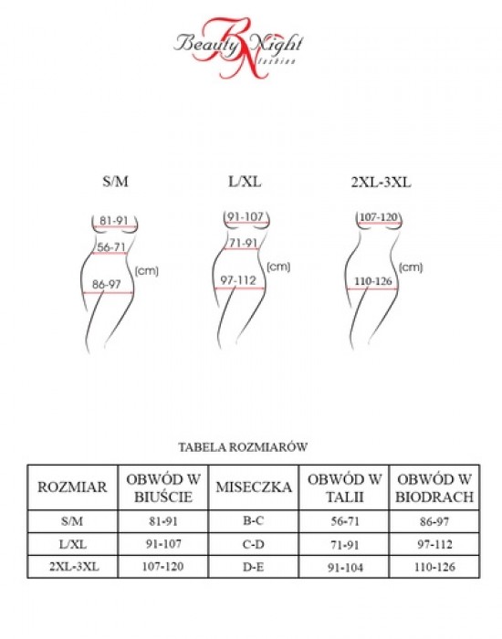 Еротична нощница с прашки Milana 