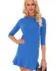 Ежедневна къса рокля в син цвят Marima, Merribel, Къси рокли - Complex.bg