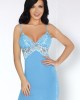Еротична нощница с прашки в синьо Nelan, LivCo Corsetti Fashion, Комплекти - Complex.bg