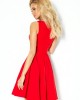 Миди рокля в червен цвят 114-3, Numoco, Миди рокли - Complex.bg