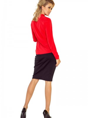 Червена дамска блуза 140-3