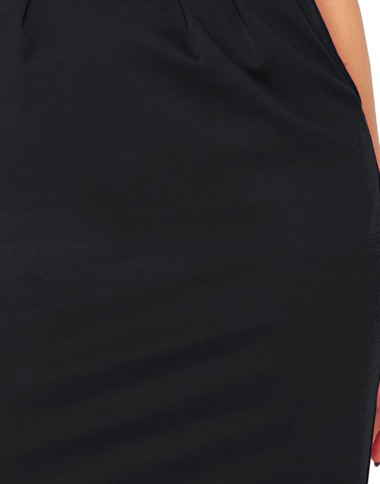 Елегантна миди рокля в черен цвят 144-3, Numoco, Миди рокли - Complex.bg