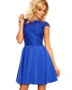 Елегантна мини рокля в синьо 157-5, Numoco, Къси рокли - Complex.bg