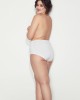 Моделиращи макси бикини в бяло Ala 6XL-9XL