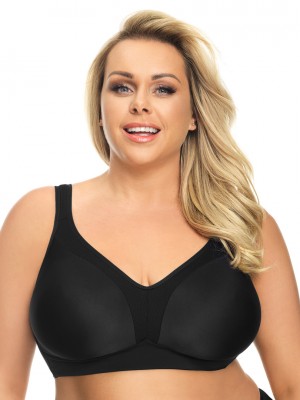 Сутиен с меки чашки в черен цвят Anya K422