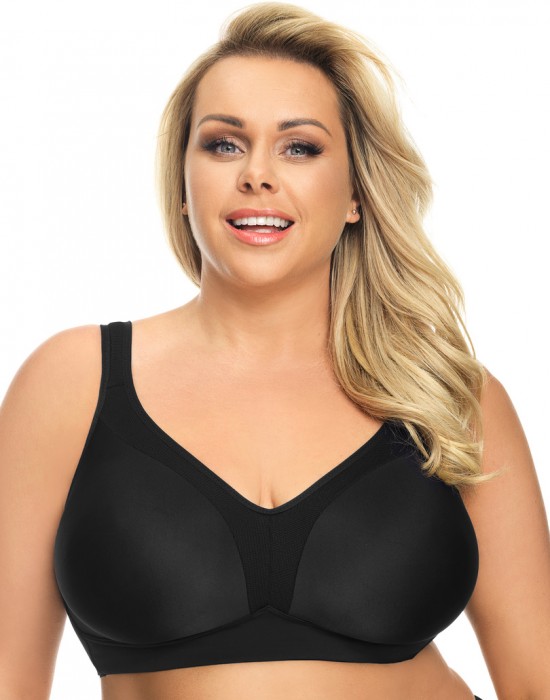 Сутиен с меки чашки в черен цвят Anya K422