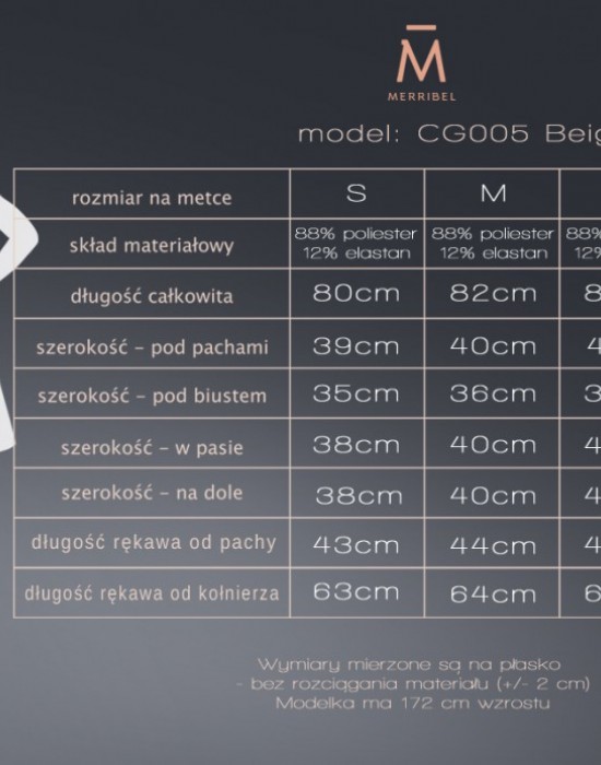 Ежедневна бежова къса рокля CG005