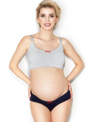Сутиен за кърмачки в сив цвят EASY BRA