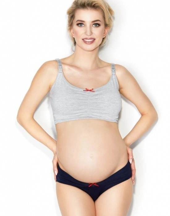 Сутиен за кърмачки в сив цвят EASY BRA