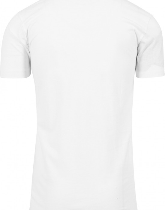 Мъжка тениска с V-образно деколте Urban Classics White