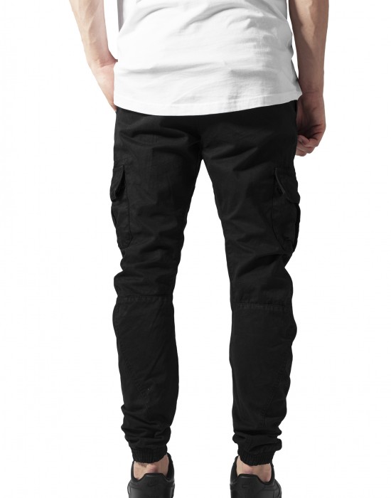 Мъжки карго панталон в черен цвят Urban Classics Cargo 