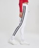 Дамско долнище Urban Classics white/black/white в бял цвят