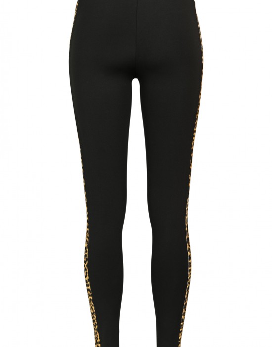 Дамски клин Urban Classics blk/leo в черен цвят