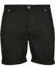  Мъжки къси панталони в черно Urban Classics Fit 