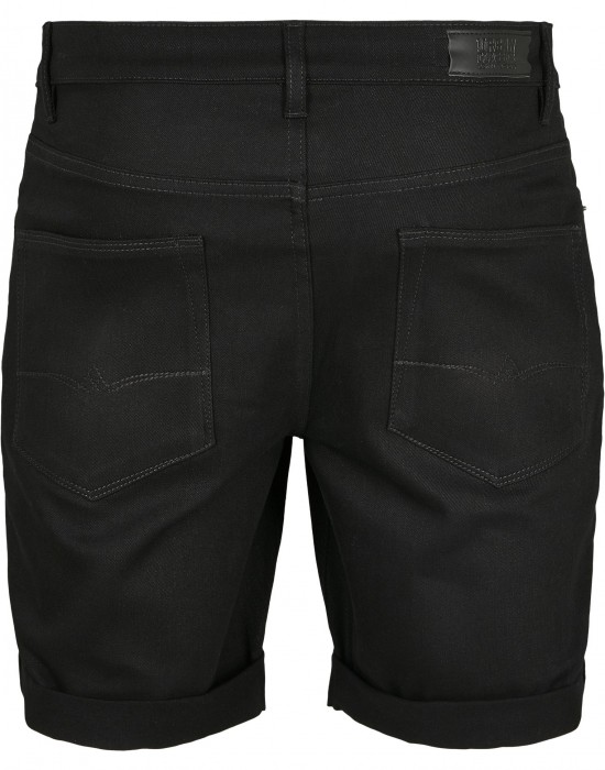  Мъжки къси панталони в черно Urban Classics Fit 