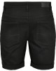  Мъжки къси панталони в черно Urban Classics Fit 