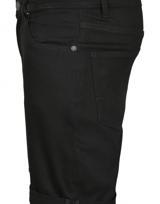  Мъжки къси панталони в черно Urban Classics Fit 