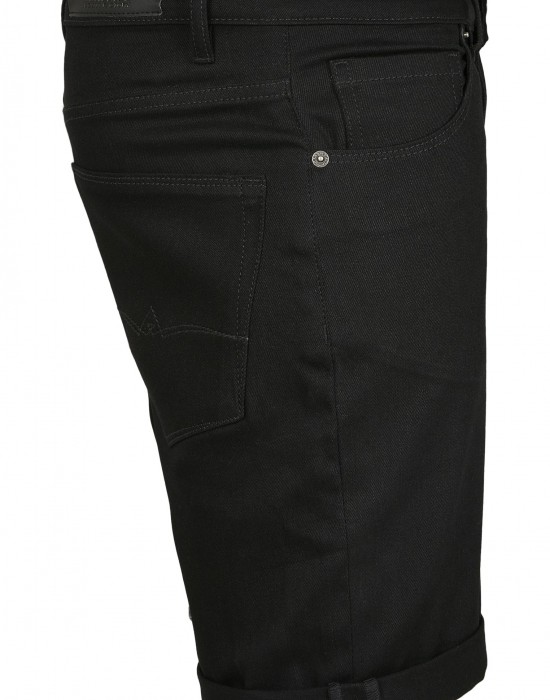  Мъжки къси панталони в черно Urban Classics Fit 