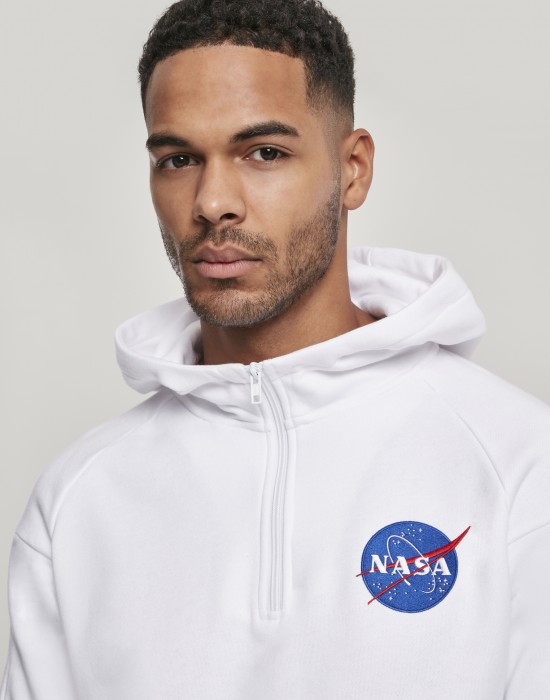 Мъжки бял суичър Mister Tee NASA