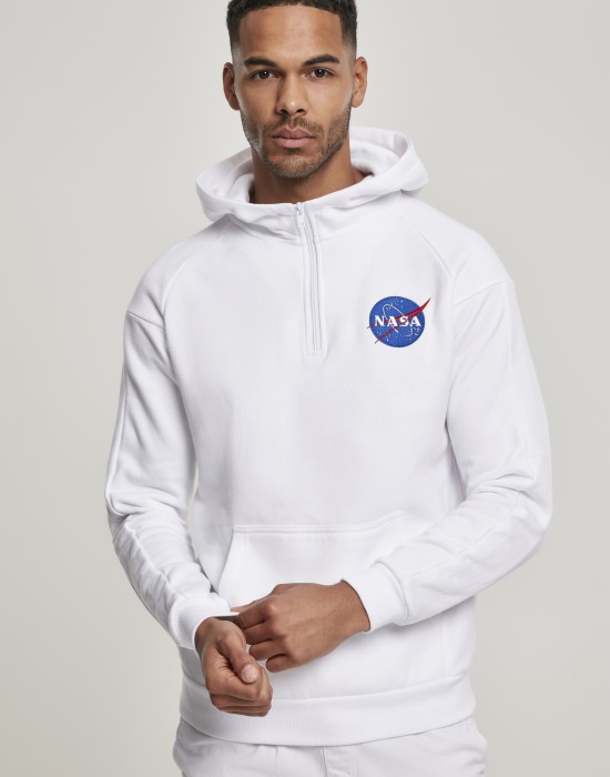 Мъжки бял суичър Mister Tee NASA