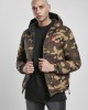Двулицево мъжко яке в камуфлажен цвят от Urban Classics Reversible Hooded Puffer 