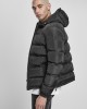 Двулицево мъжко яке в камуфлажен цвят от Urban Classics Reversible Hooded Puffer 