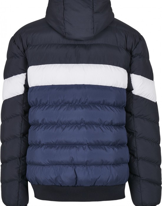 Мъжко яке в тъмносиньо от Urban Classics Colorblock Bubble 