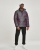 Мъжко зимно яке Urban Classics Shimmering Pull Over в сребрист цвят