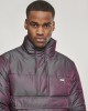 Мъжко зимно яке Urban Classics Shimmering Pull Over в сребрист цвят