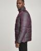Мъжко зимно яке Urban Classics Shimmering Pull Over в сребрист цвят