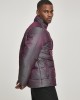 Мъжко зимно яке Urban Classics Shimmering Pull Over в сребрист цвят