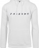 Изчистен бял суичър Friends Logo EMB