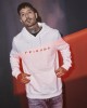 Изчистен бял суичър Friends Logo EMB