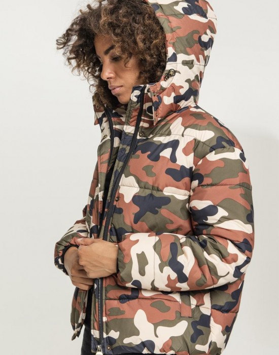 Дамско камуфлажно яке Urban Classics rustycamo