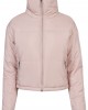 Дамско яке Urban Classics High Neck в розов цвят