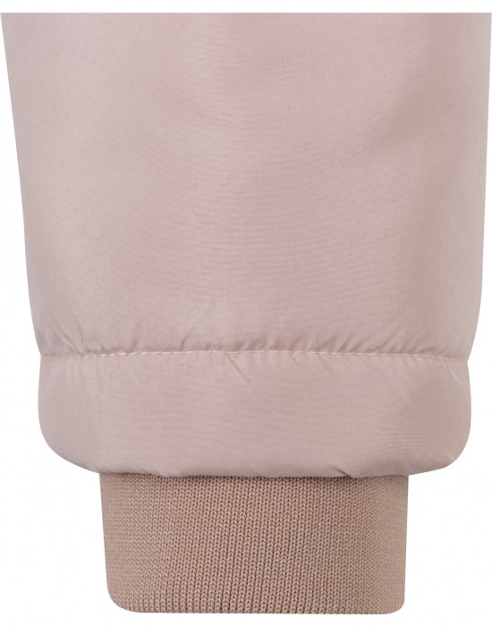 Дамско яке Urban Classics High Neck в розов цвят