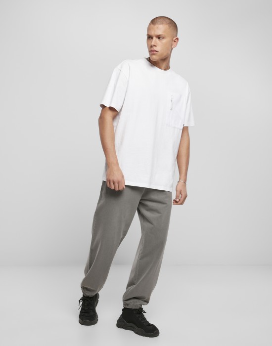 Мъжко долнище в сив цвят Urban Classics Overdyed 