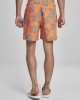 Мъжки бански в оранжево Floral