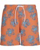 Мъжки бански в оранжево Floral