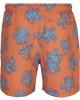 Мъжки бански в оранжево Floral
