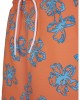 Мъжки бански в оранжево Floral